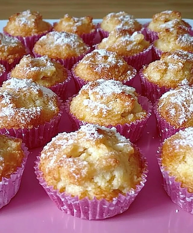 Apfel Quark Muffins