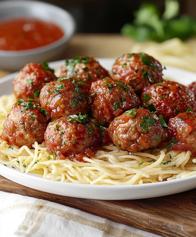 einfache Fleischbällchen