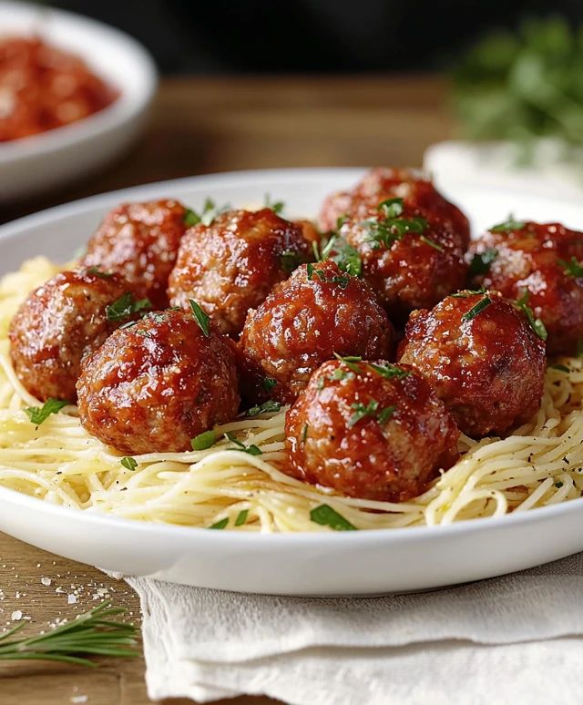 einfache Fleischbällchen