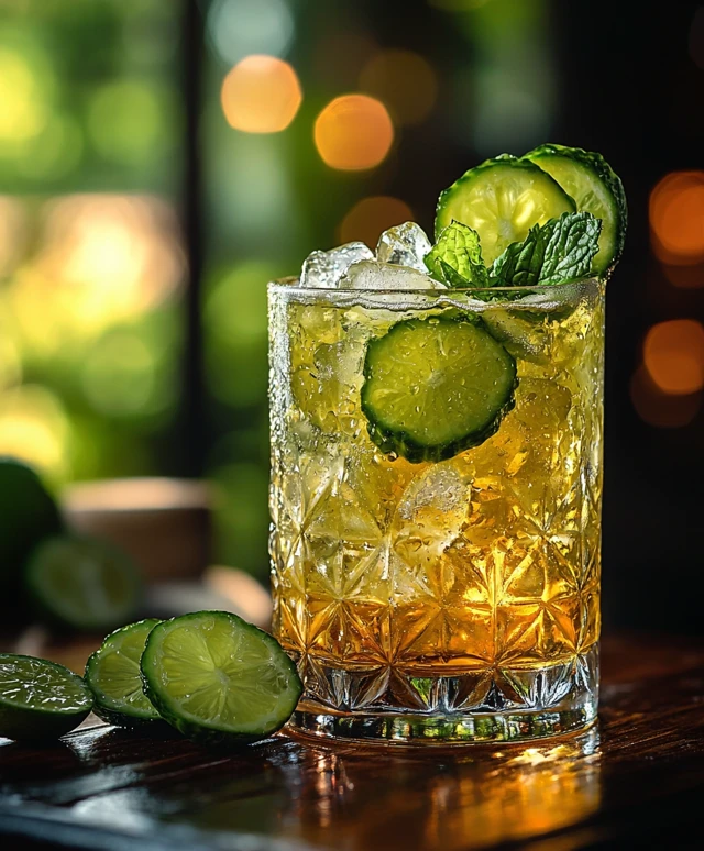 El Pepino Tequila Cocktail