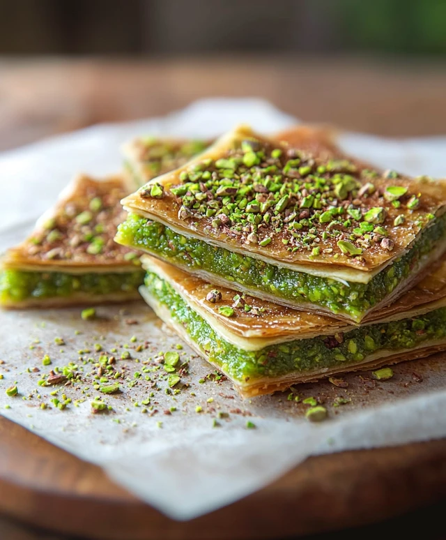 Türkisches Pistaziengebäck