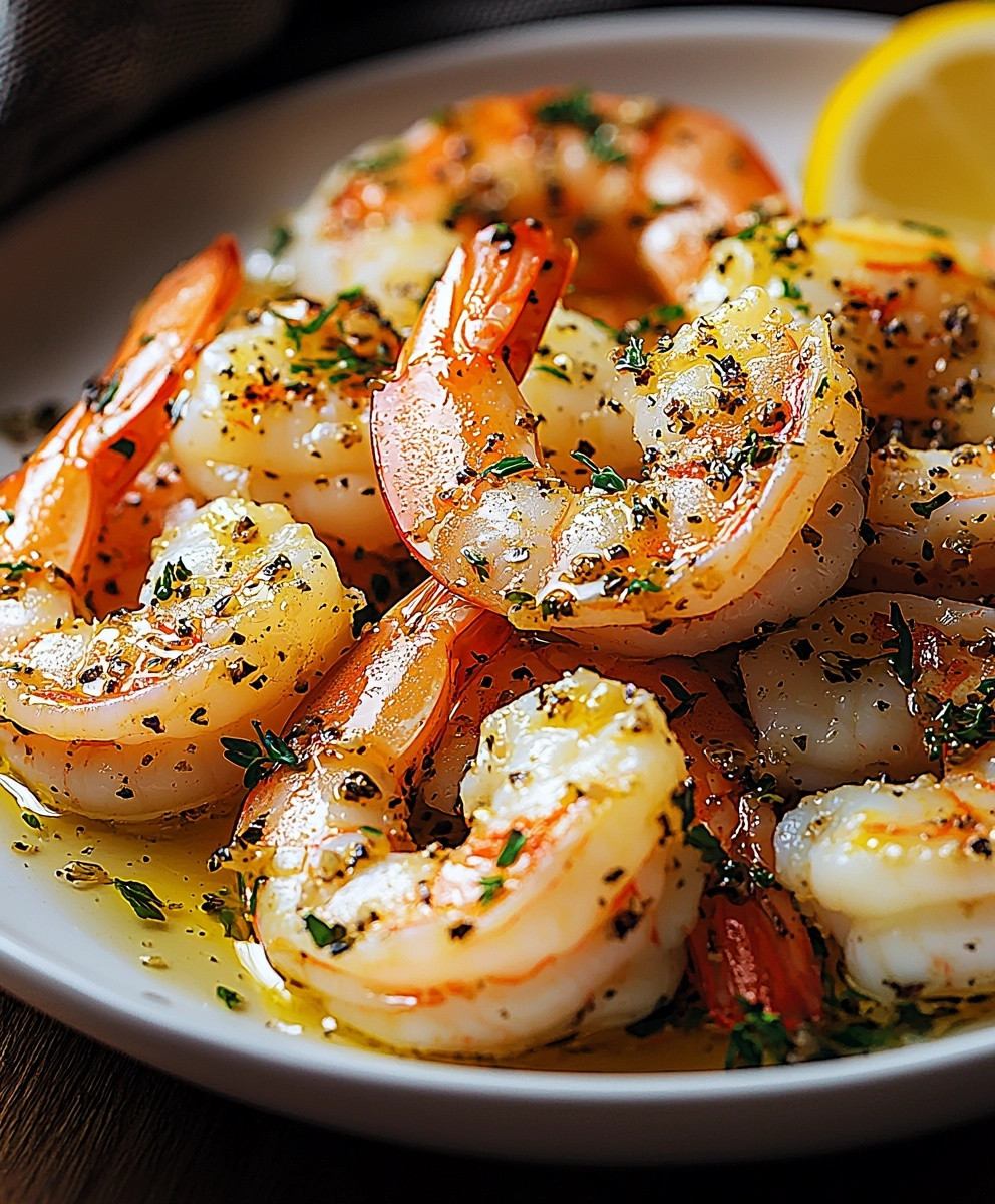 Garnelen Oreganata Gericht