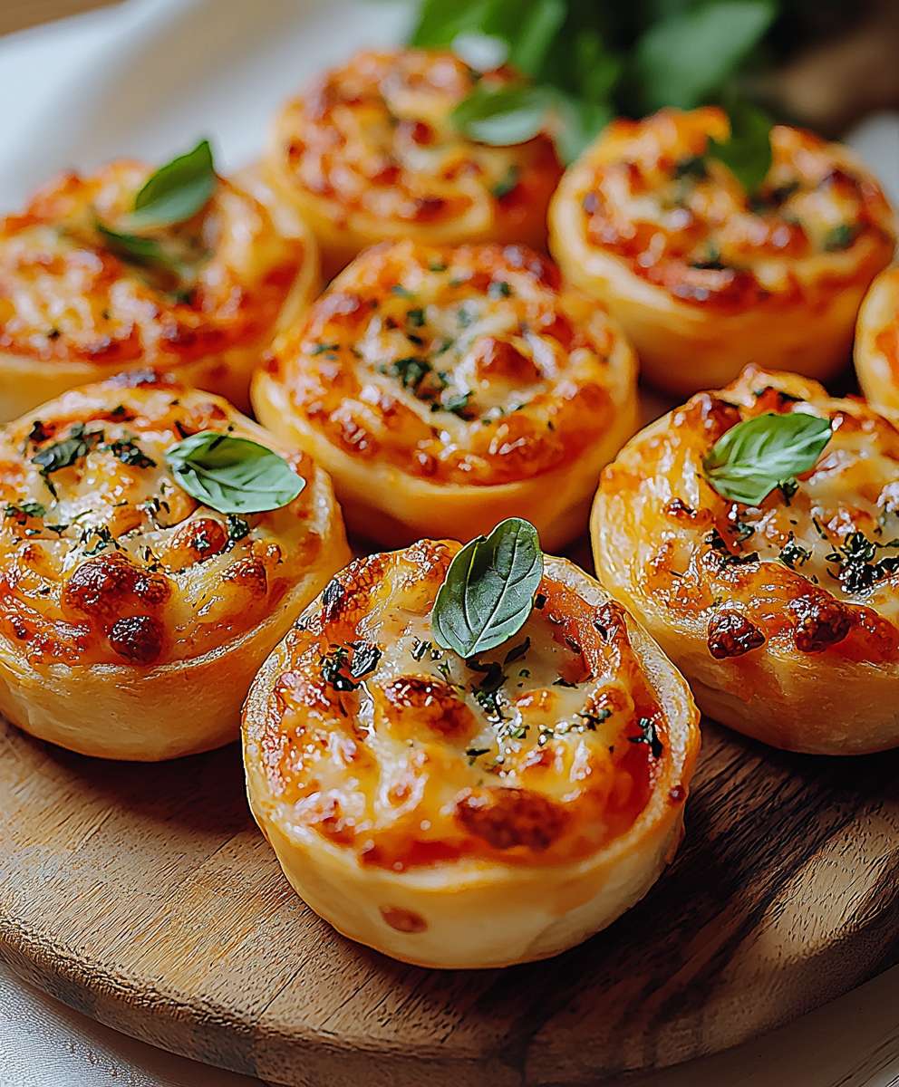 Pizzabrötchen vegetarisch backen