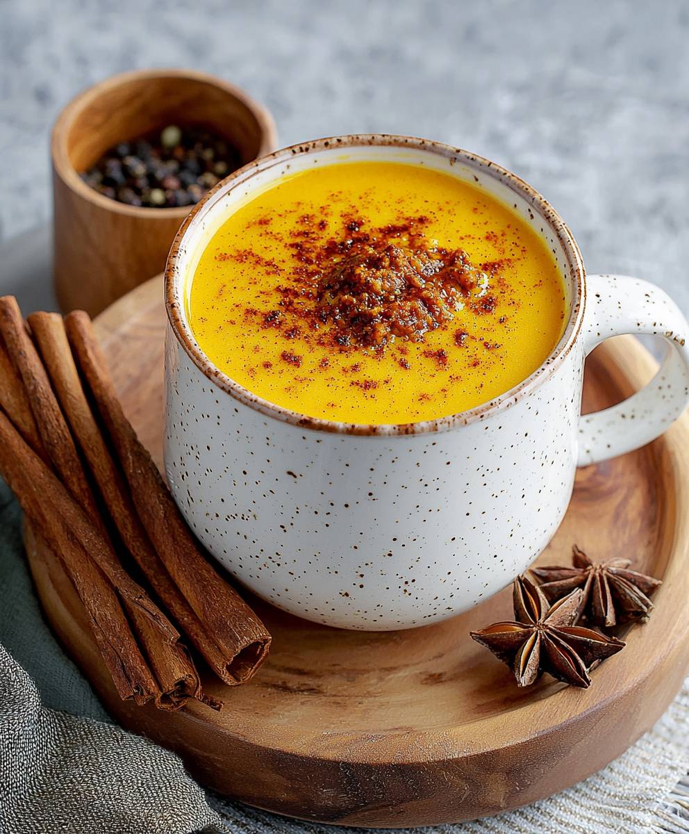 Goldene Milch Gewürzpaste