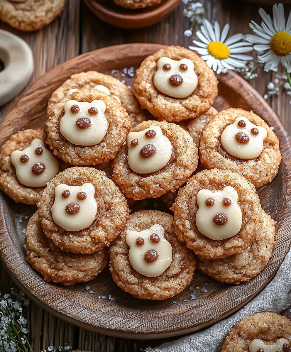 Teddybär Snickerdoodles backen