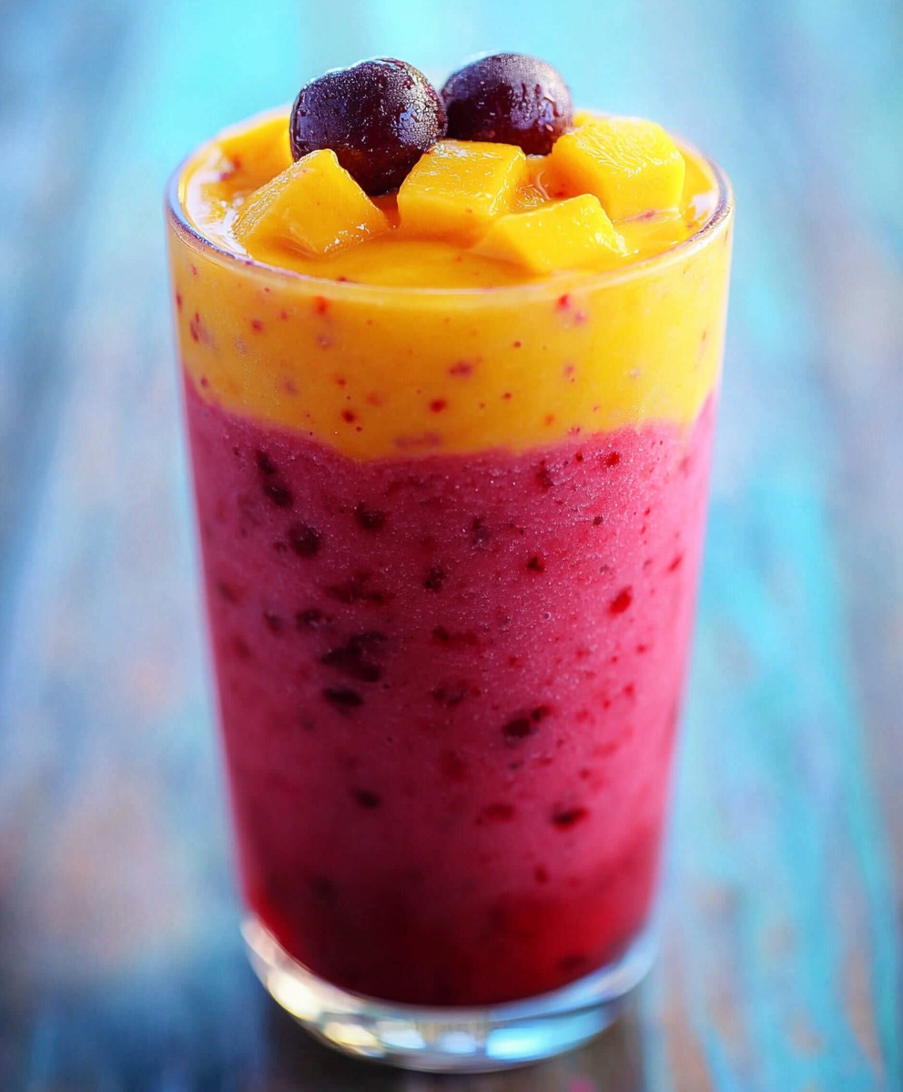 Kirsch-Mango-Smoothie