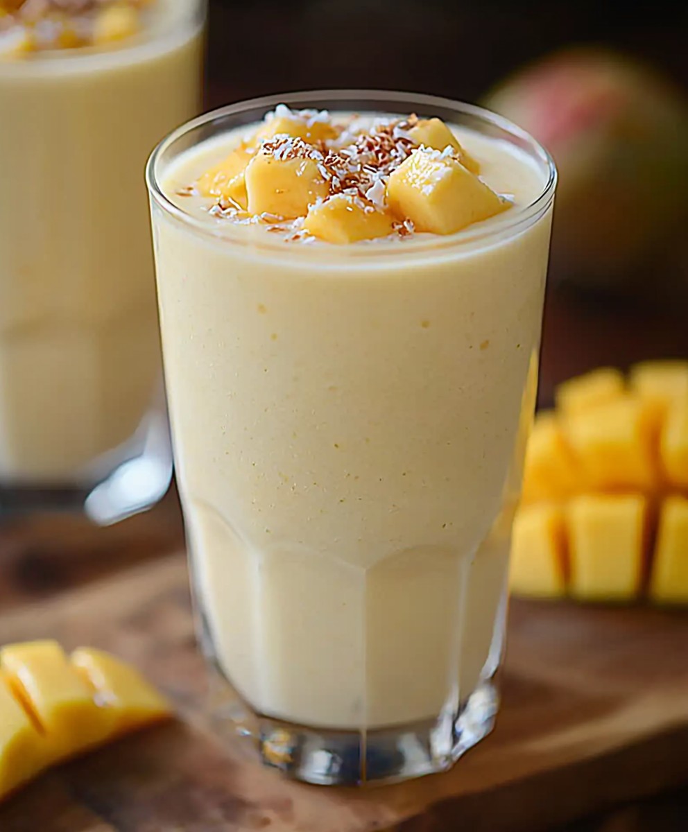Mango Piña Colada Smoothie