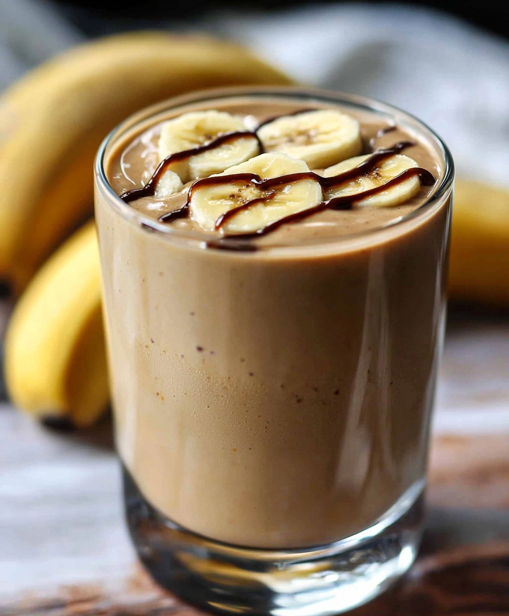 Sunbutter Bananen Milchshake