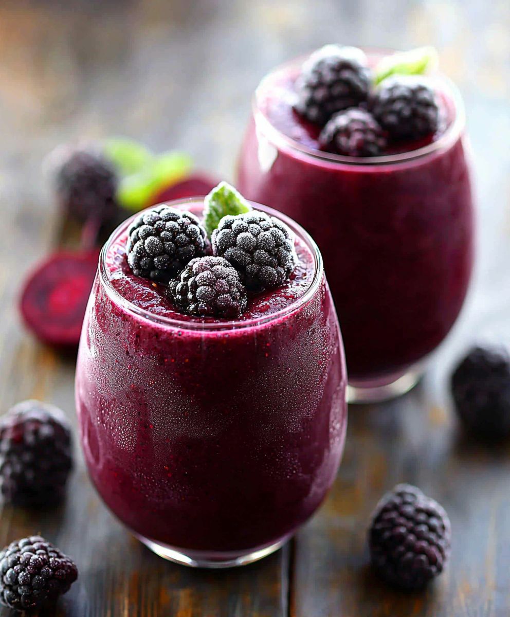 Beeren Rote Bete Smoothie