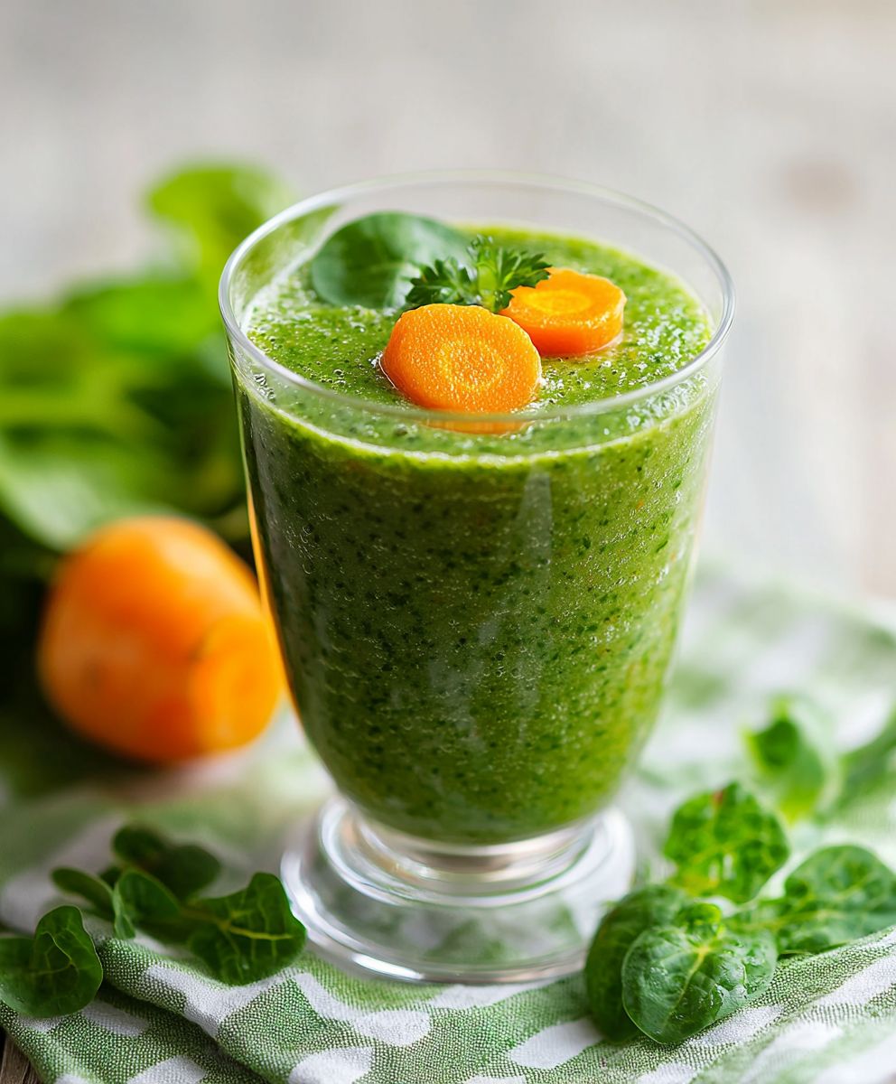 Möhre Feldsalat Smoothie