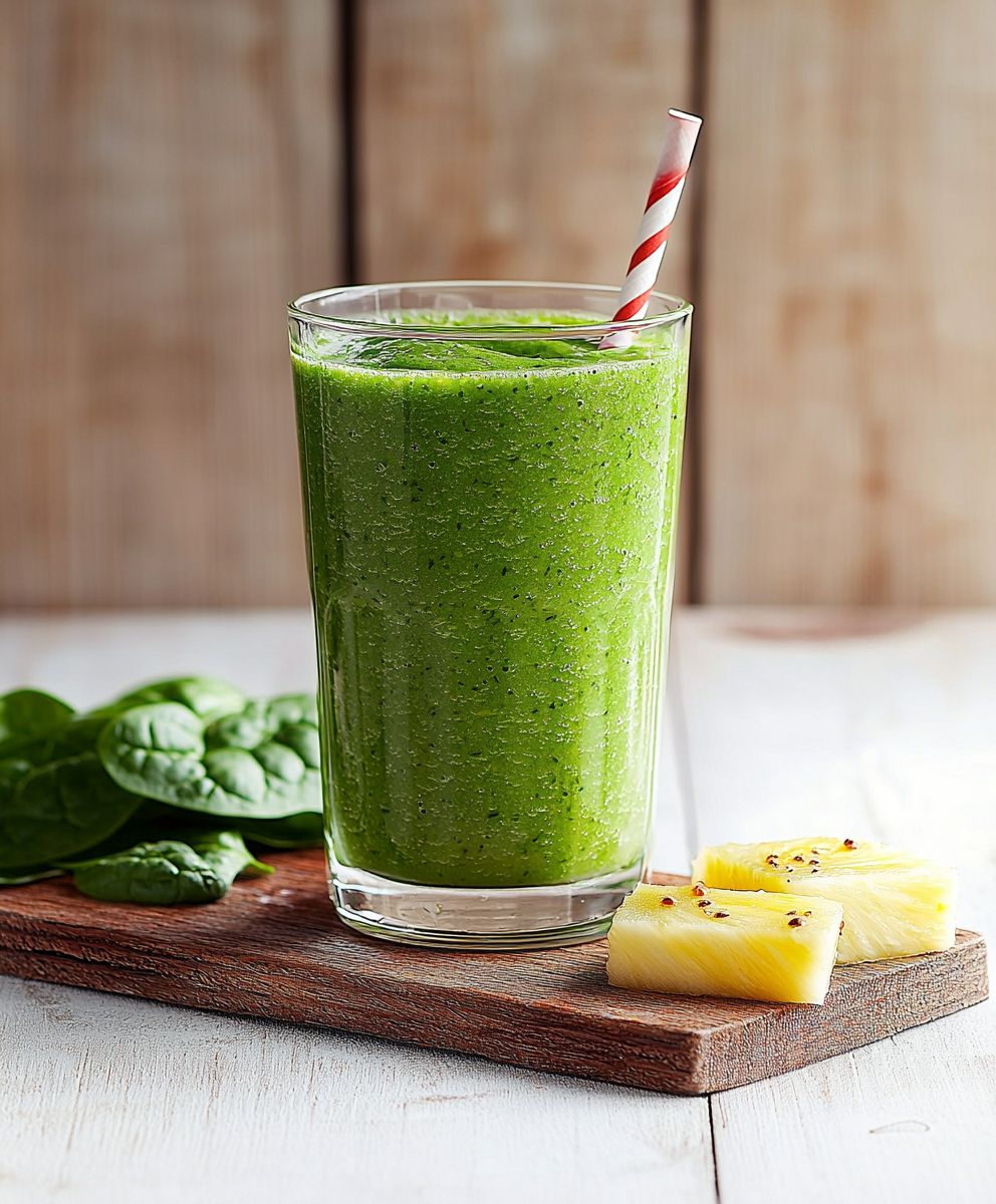 Spinat Ananas Smoothie