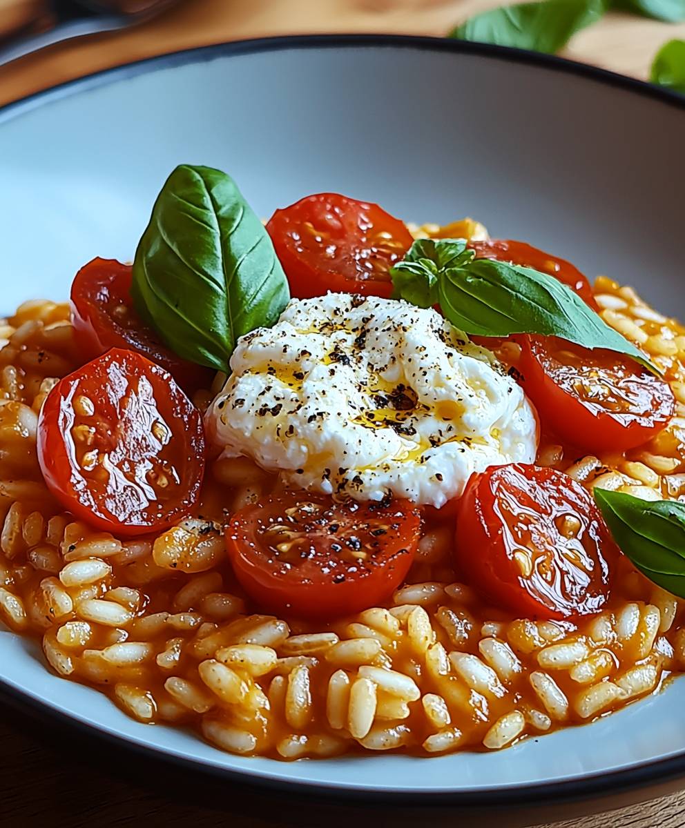 Tomatenrisotto Burrata