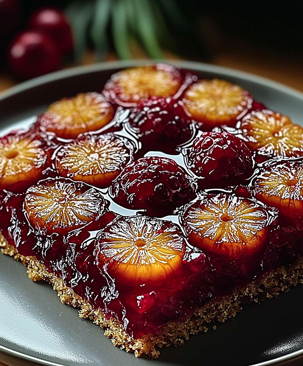 Cranberry Ananas Kuchen backen