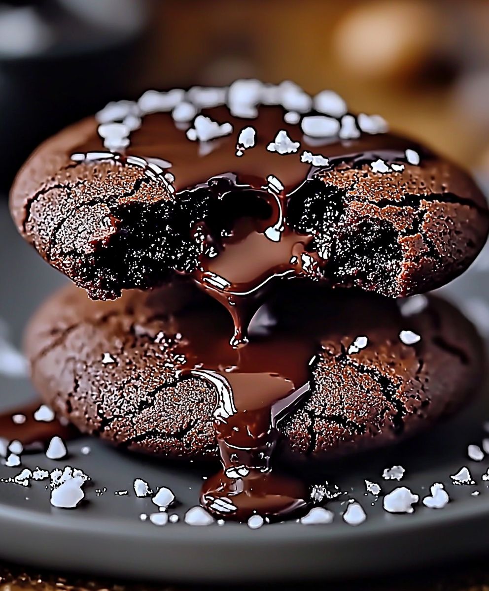 Schokoladen Lava Kuchen Kekse