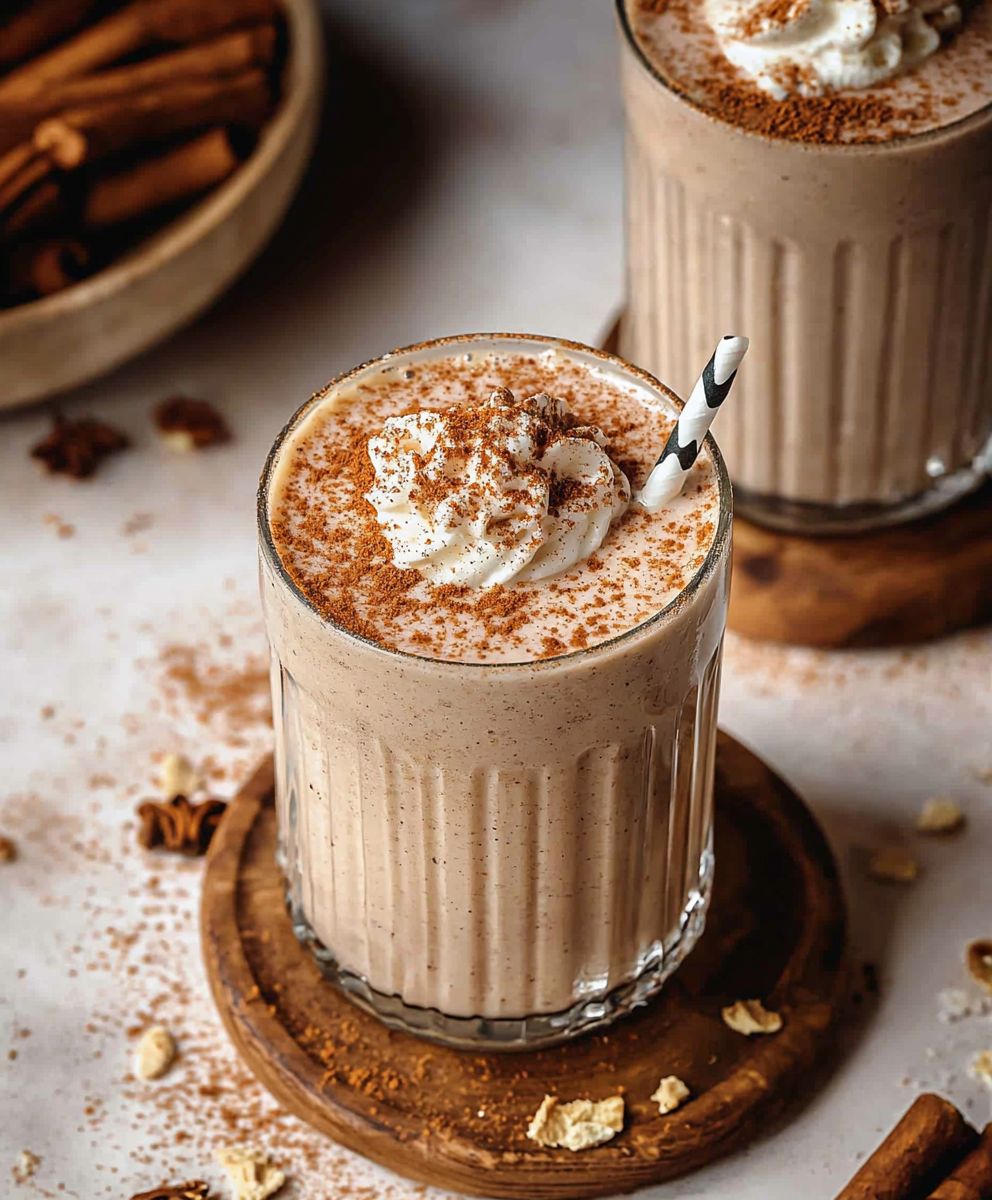 Zimtschnecken Smoothie cremig