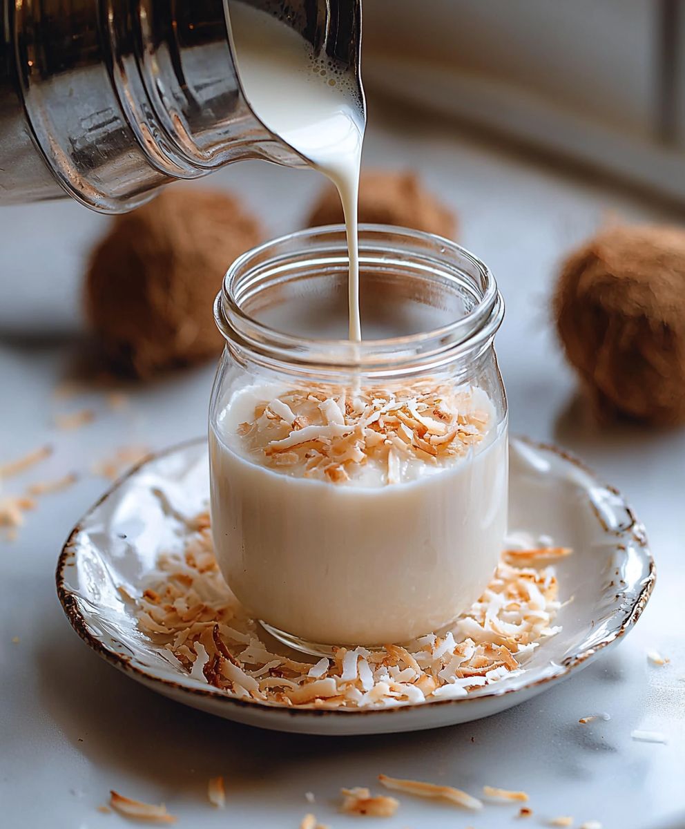 Kokosmakronen Kaffeesahne selber machen