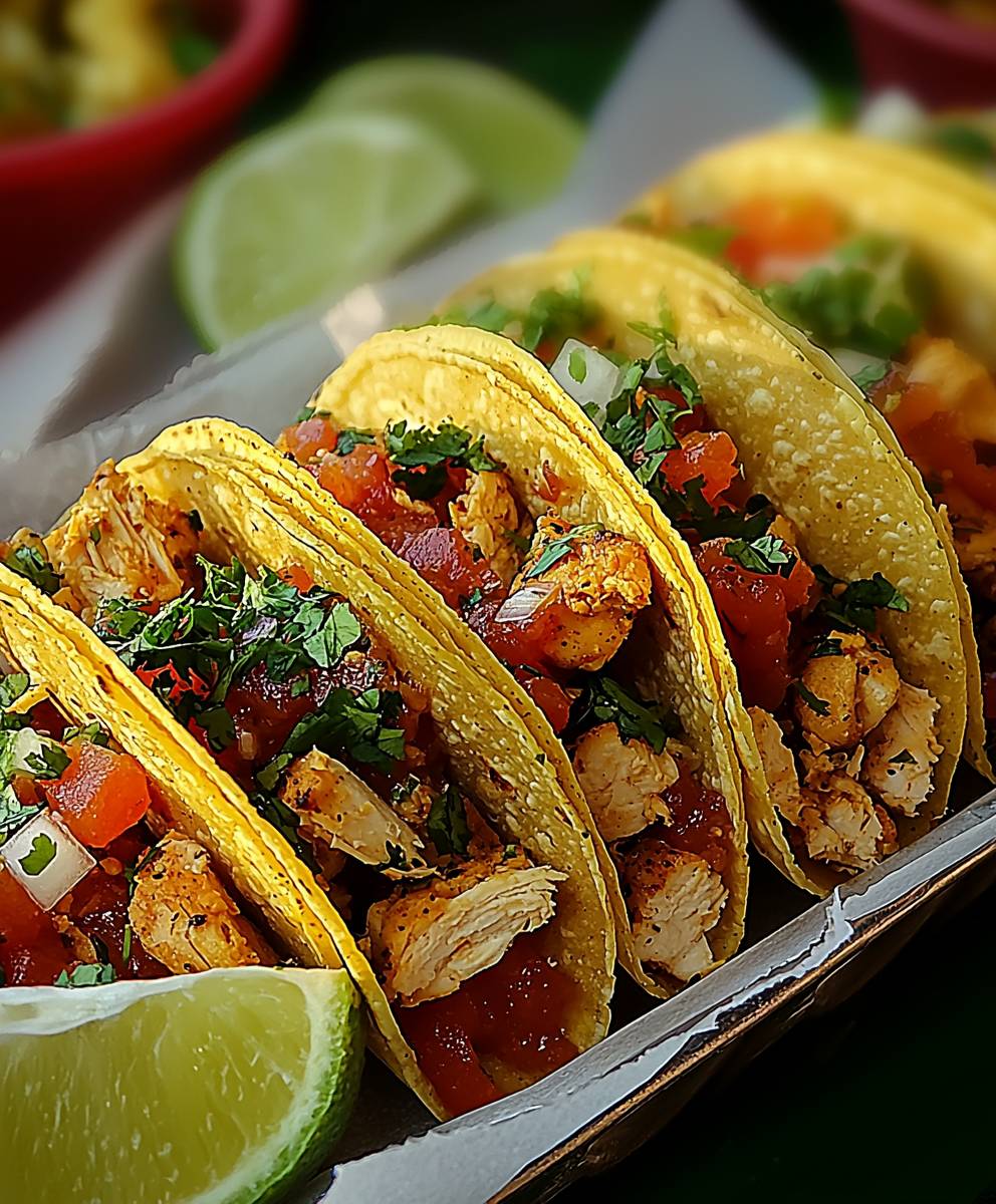 Hähnchen Tacos Füllung