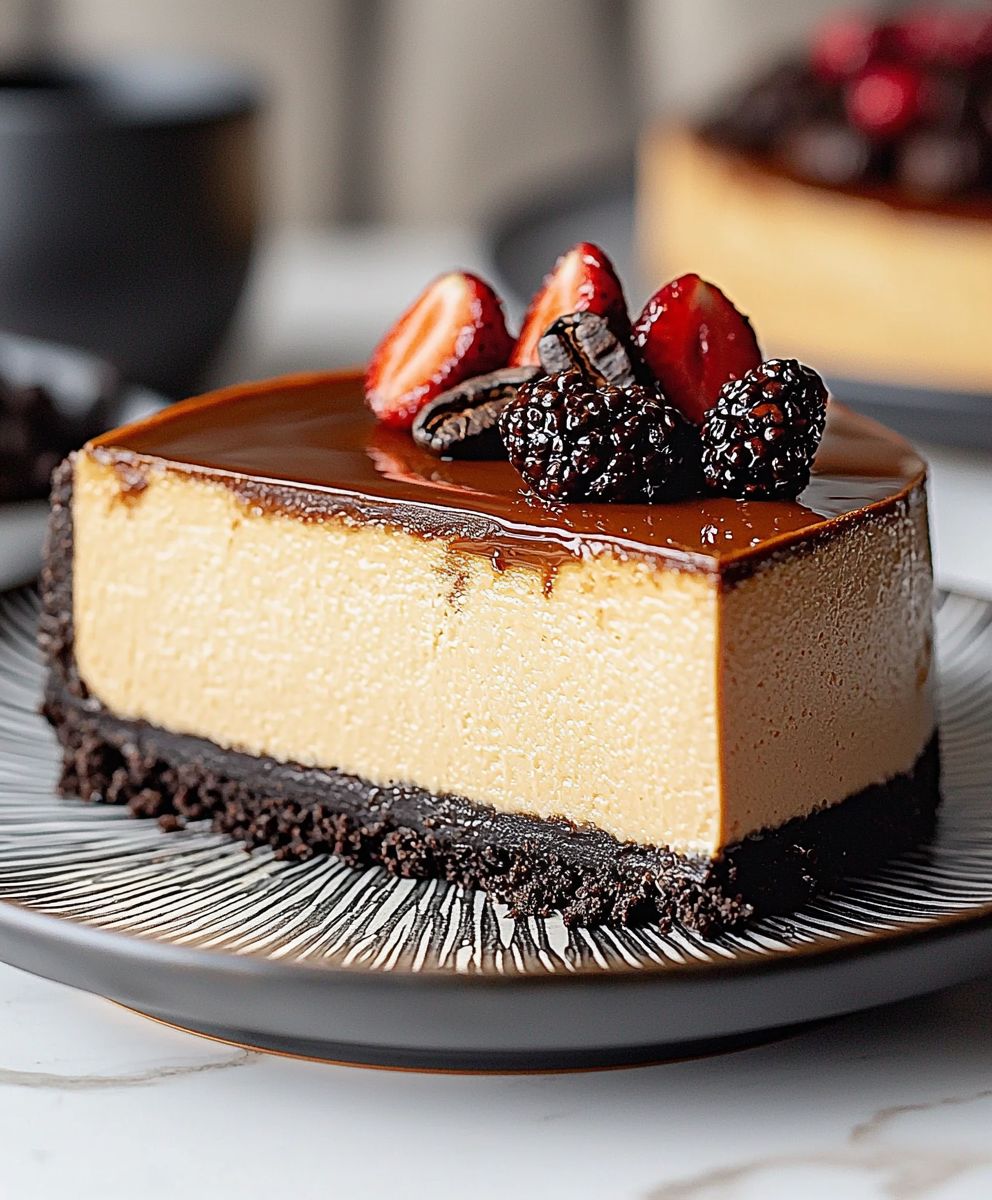 Espresso Käsekuchen backen