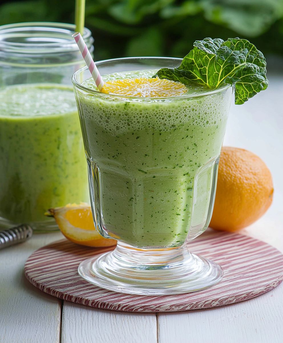 Orangen Wirsing Smoothie