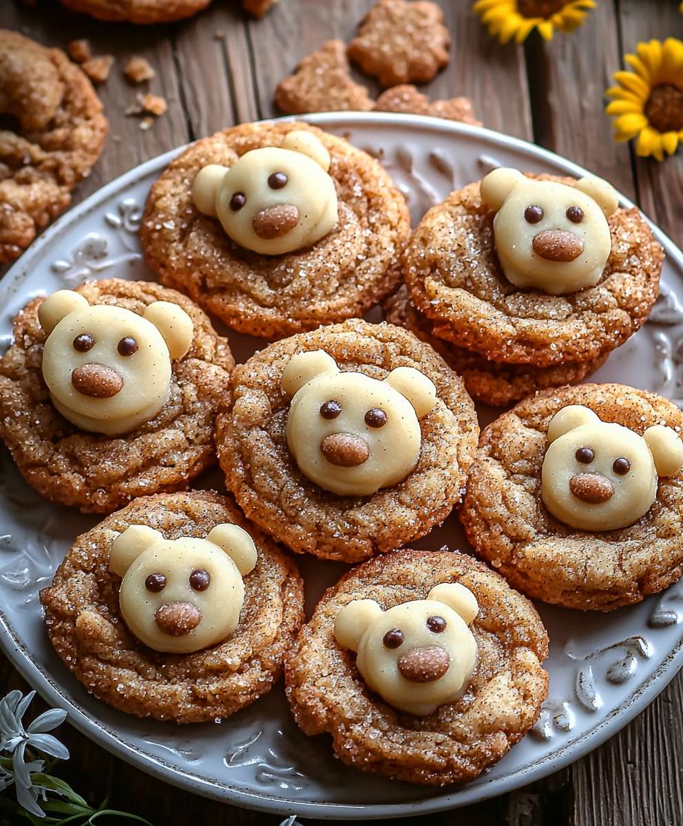 Teddybär Snickerdoodles backen