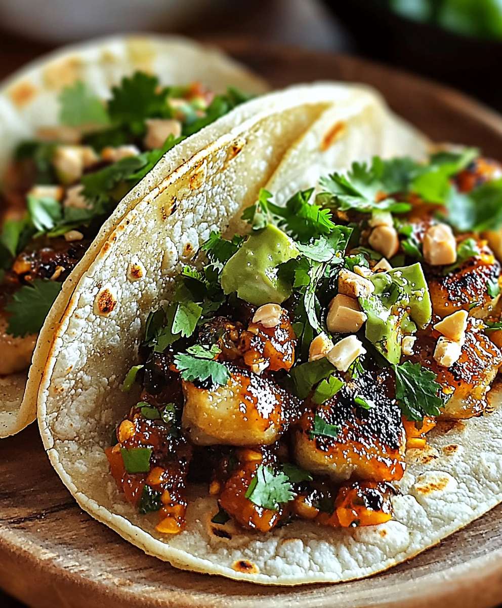 Smash Dumpling Tacos