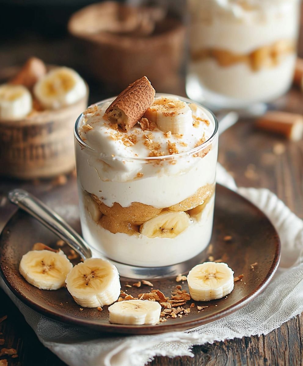 Bananenpudding zubereiten