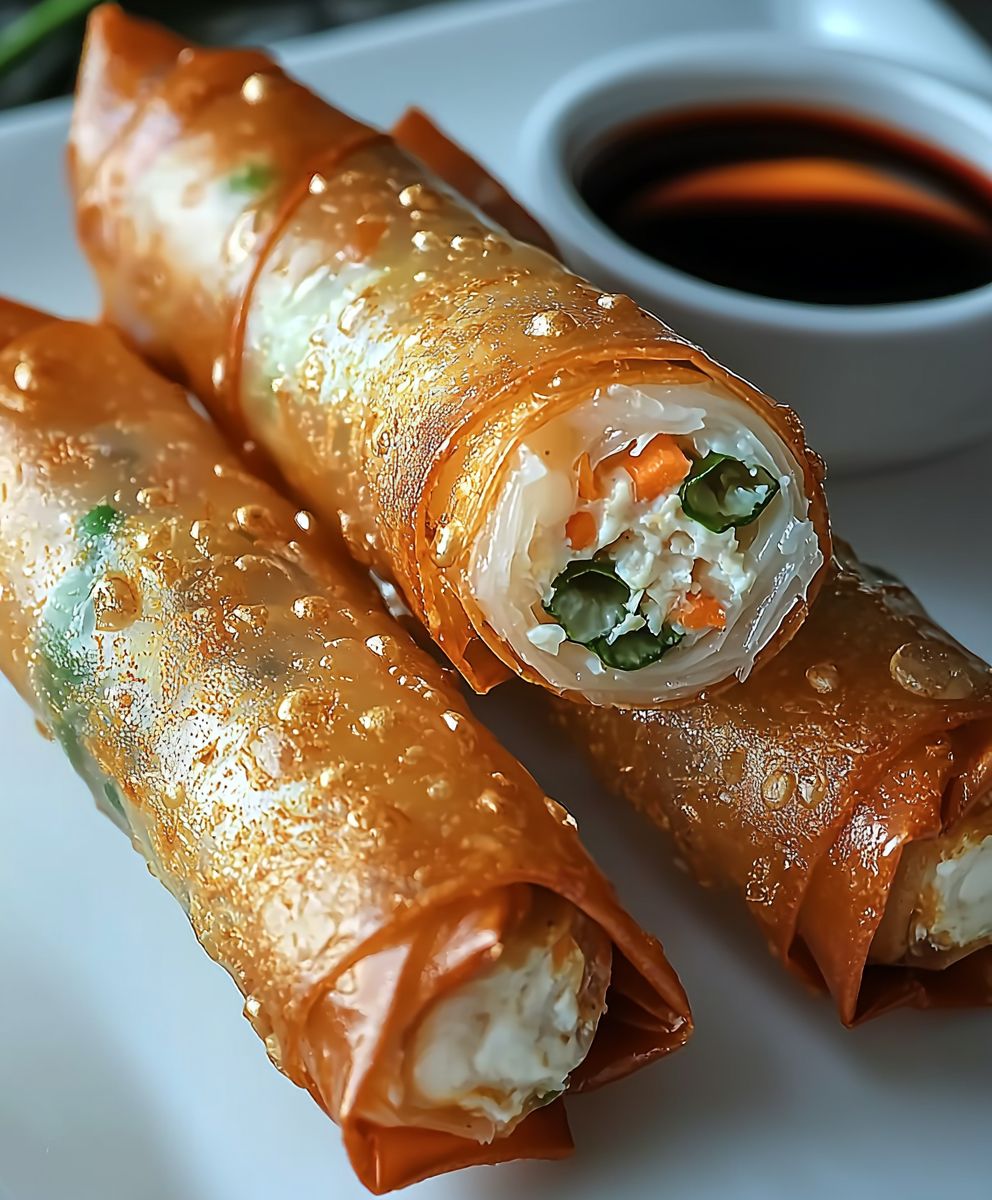 Frühlingsrollen mit Krabben