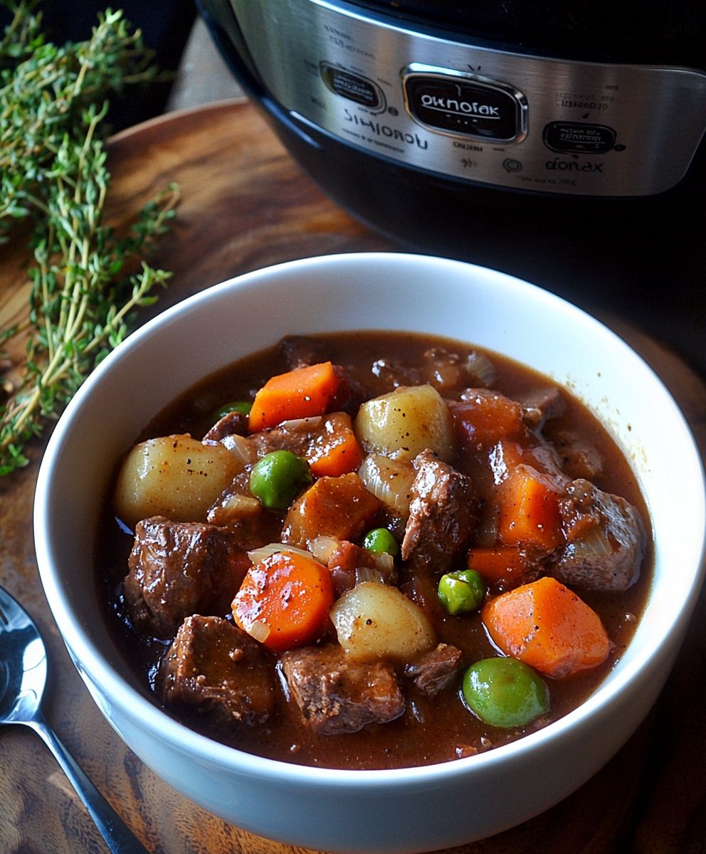 Slow Cooker Rindfleischeintopf