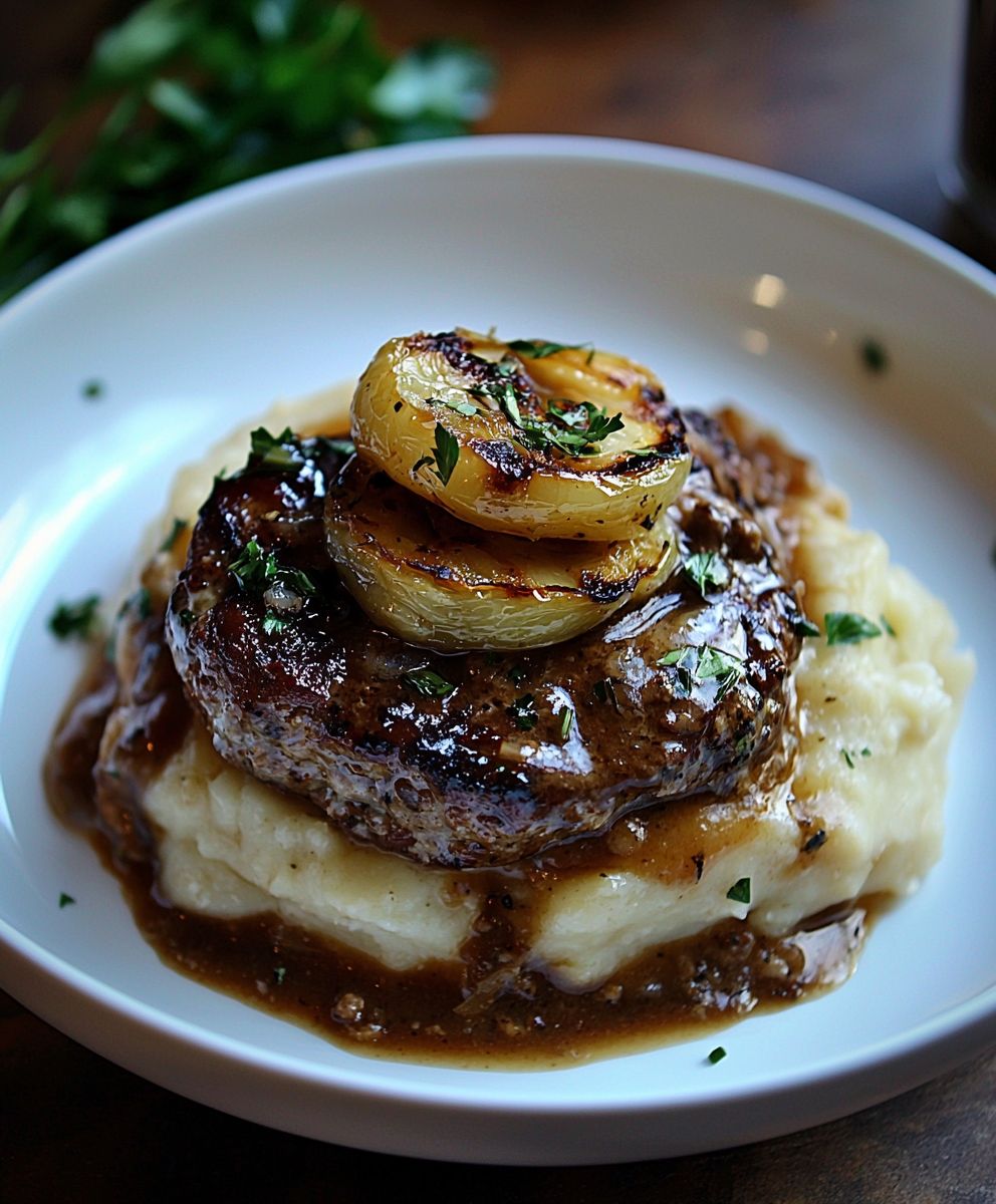 Salisbury Steak zubereiten