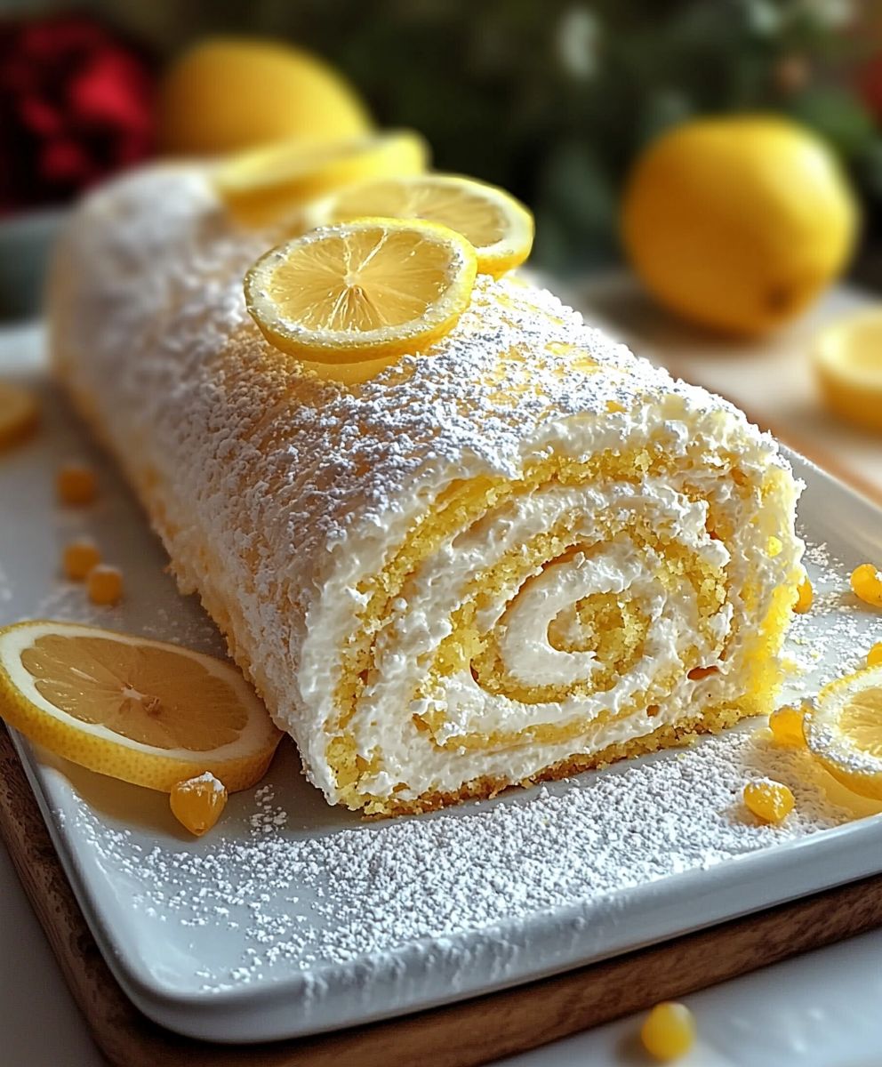 Zitronenbrötchenkuchen backen