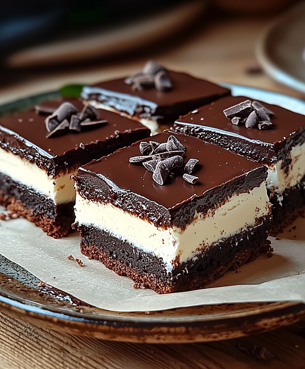 Schoko Schnitte mit Creme