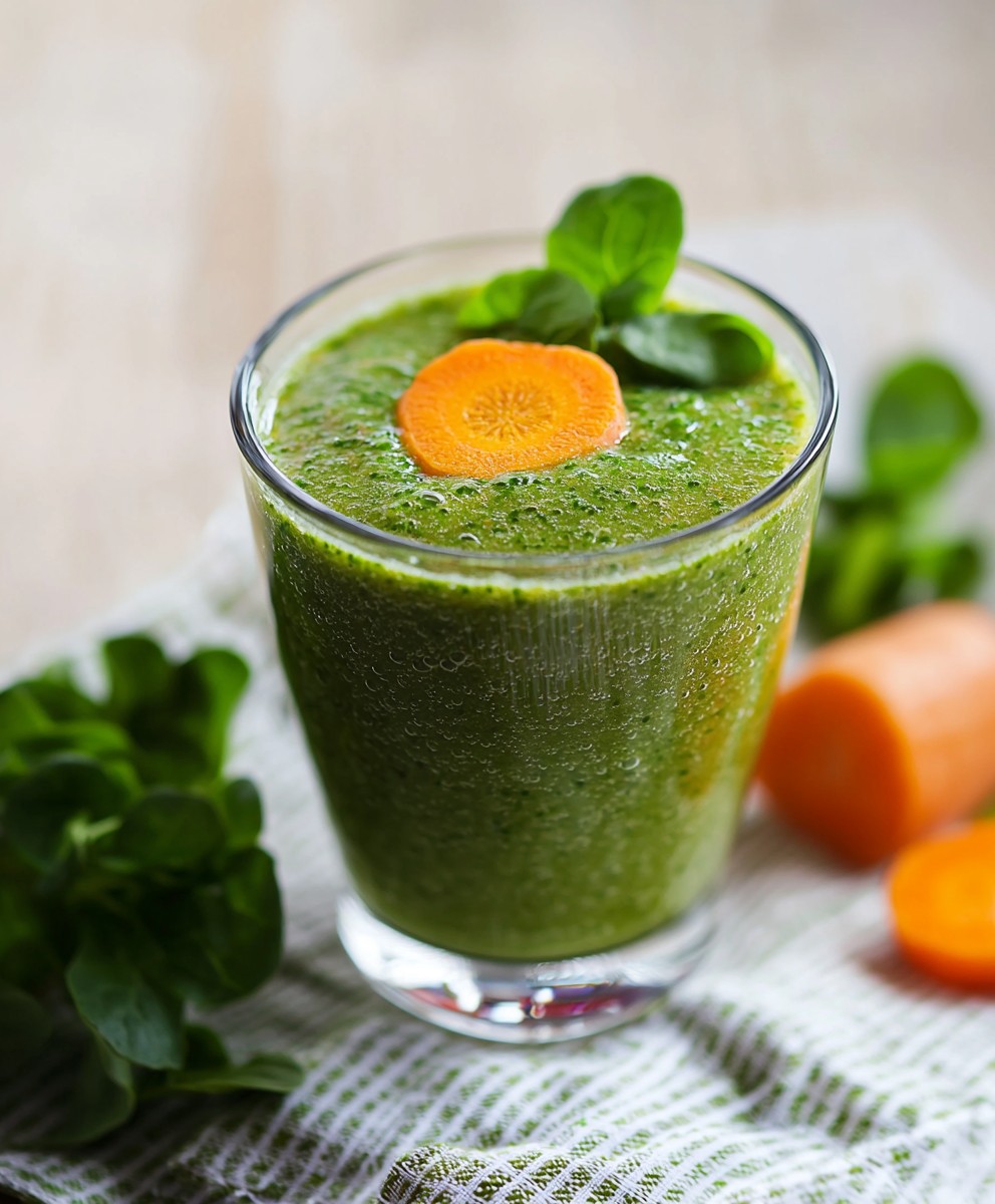 Möhre Feldsalat Smoothie