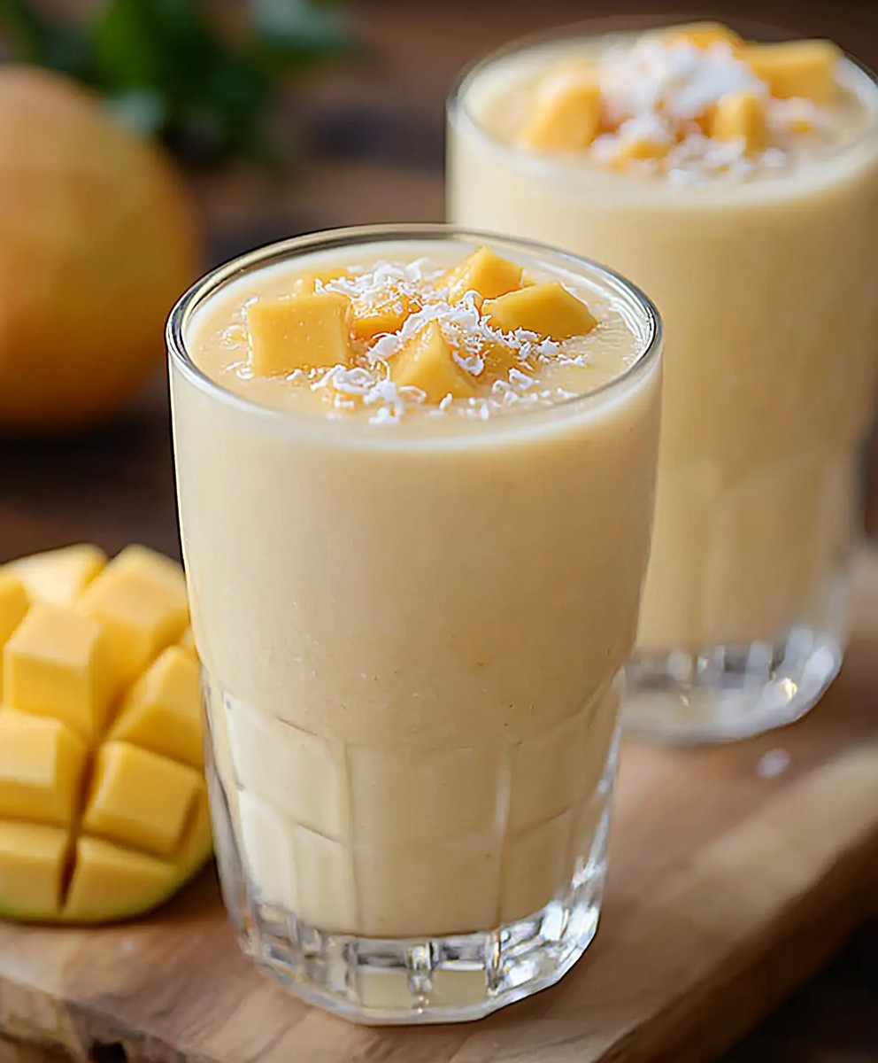 Mango Piña Colada Smoothie