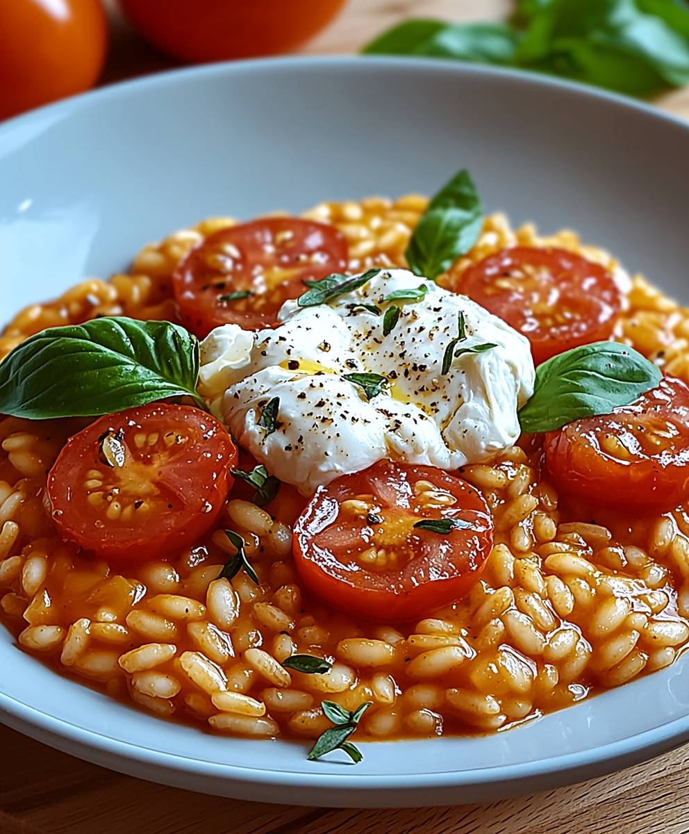 Tomatenrisotto Burrata
