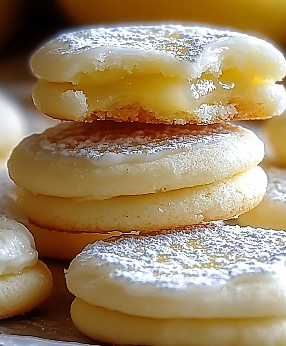 Pikante Zitronen Meltaway Kekse