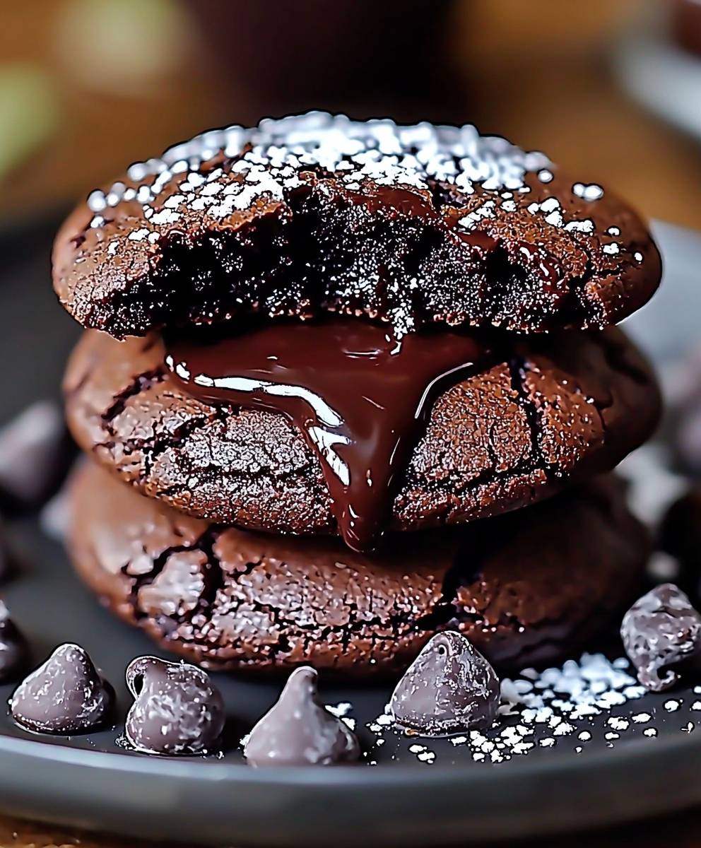 Schokoladen Lava Kuchen Kekse