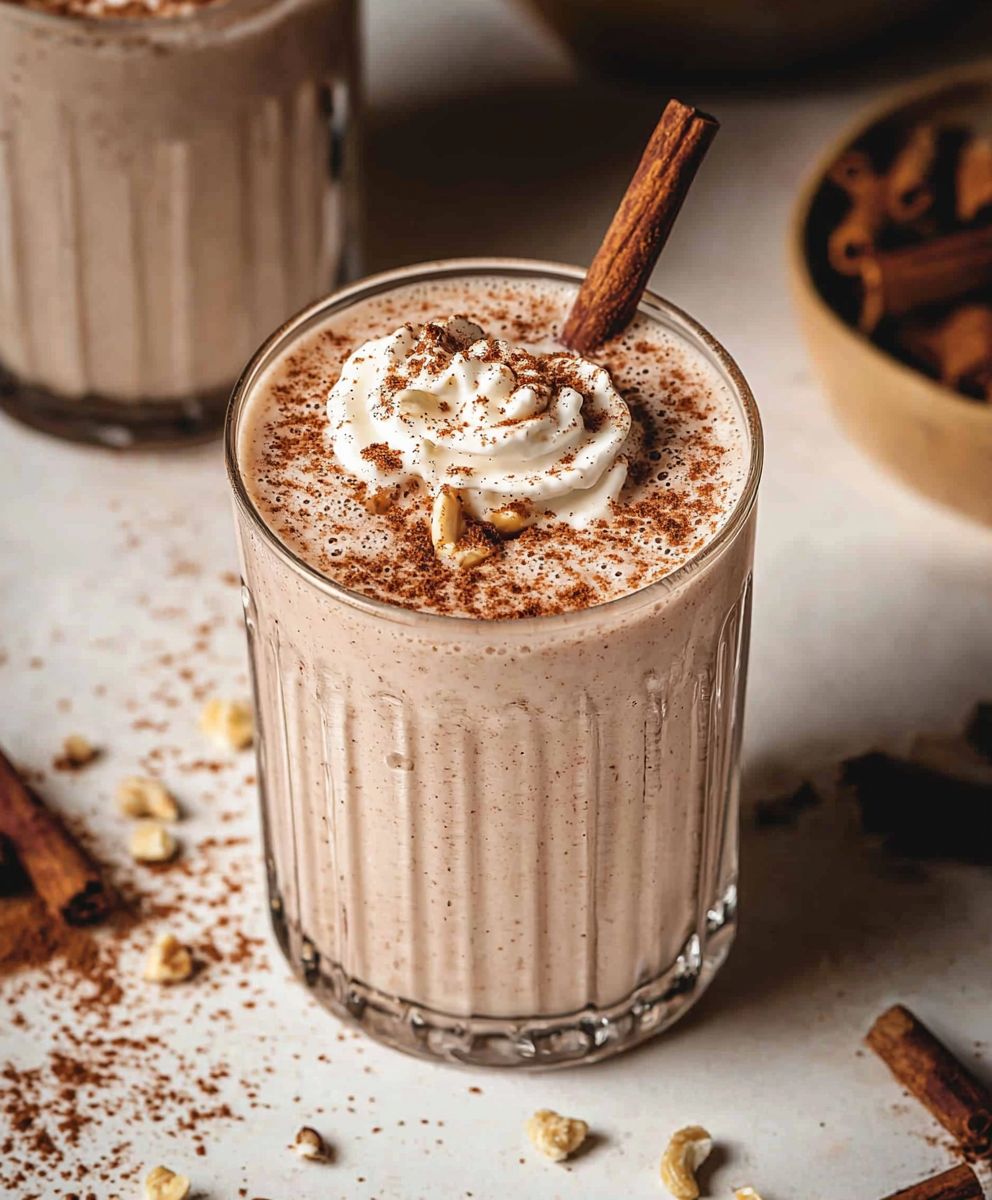 Zimtschnecken Smoothie cremig