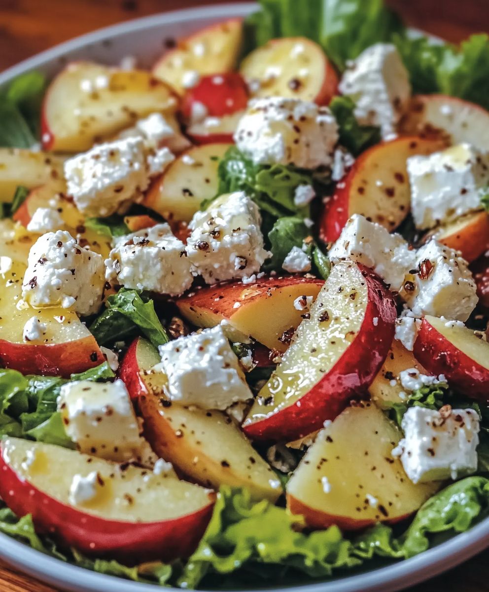 Honigcrisp Apfel Feta Salat