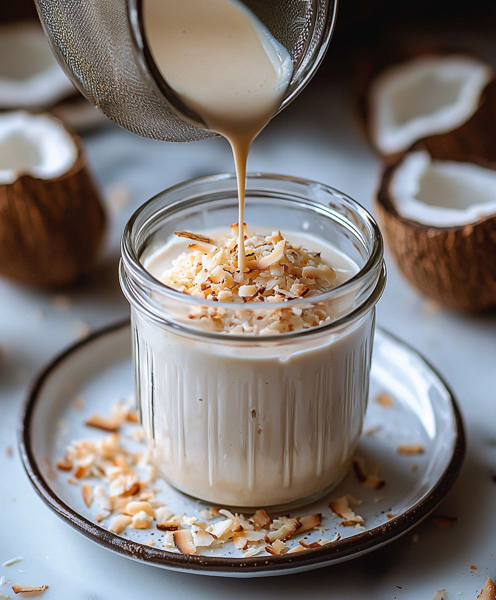 Kokosmakronen Kaffeesahne selber machen