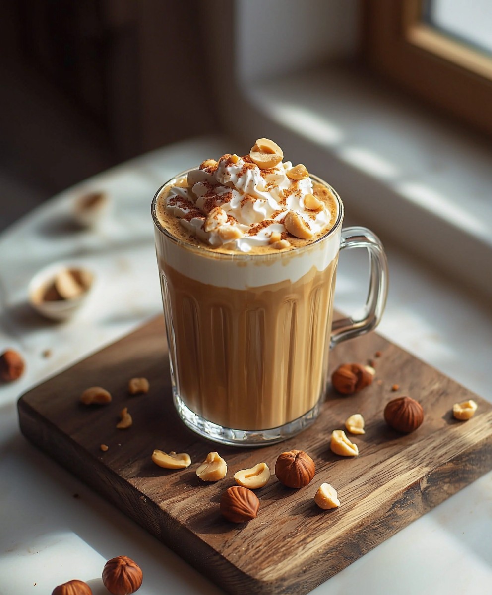 Haselnusscreme Eiskaffee selber machen