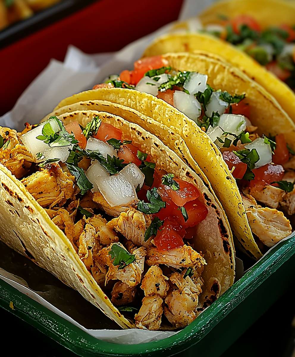 Hähnchen Tacos Füllung