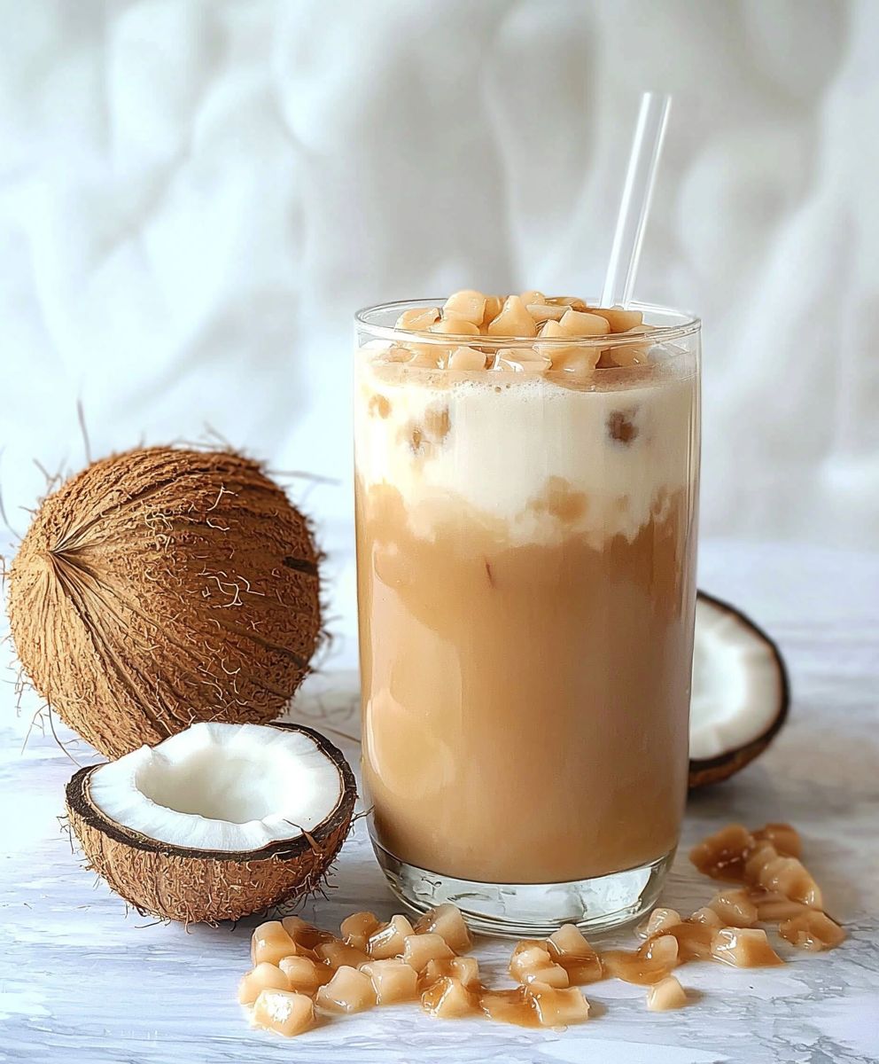 Kokosmilchtee zubereiten