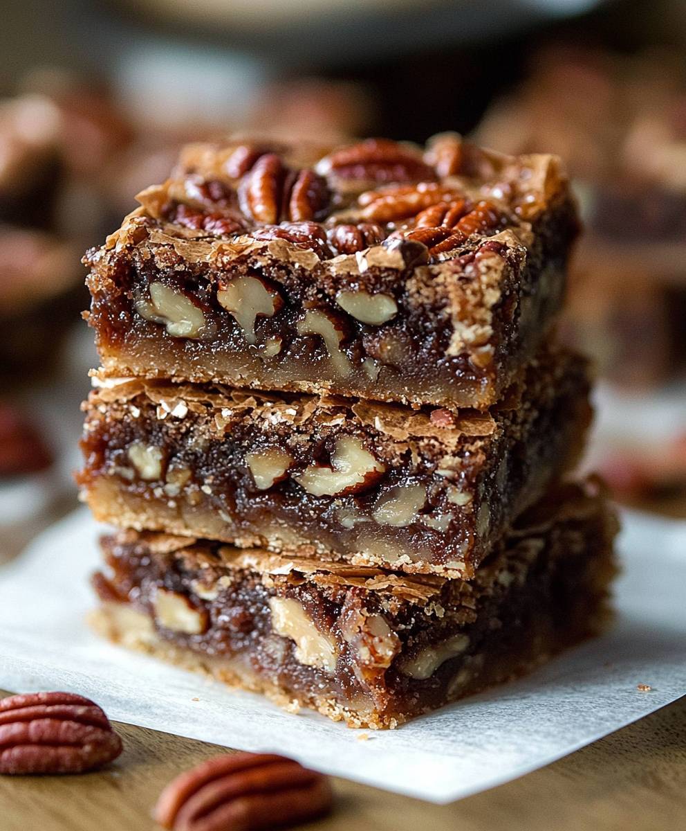 Pekannusskuchen Brownies