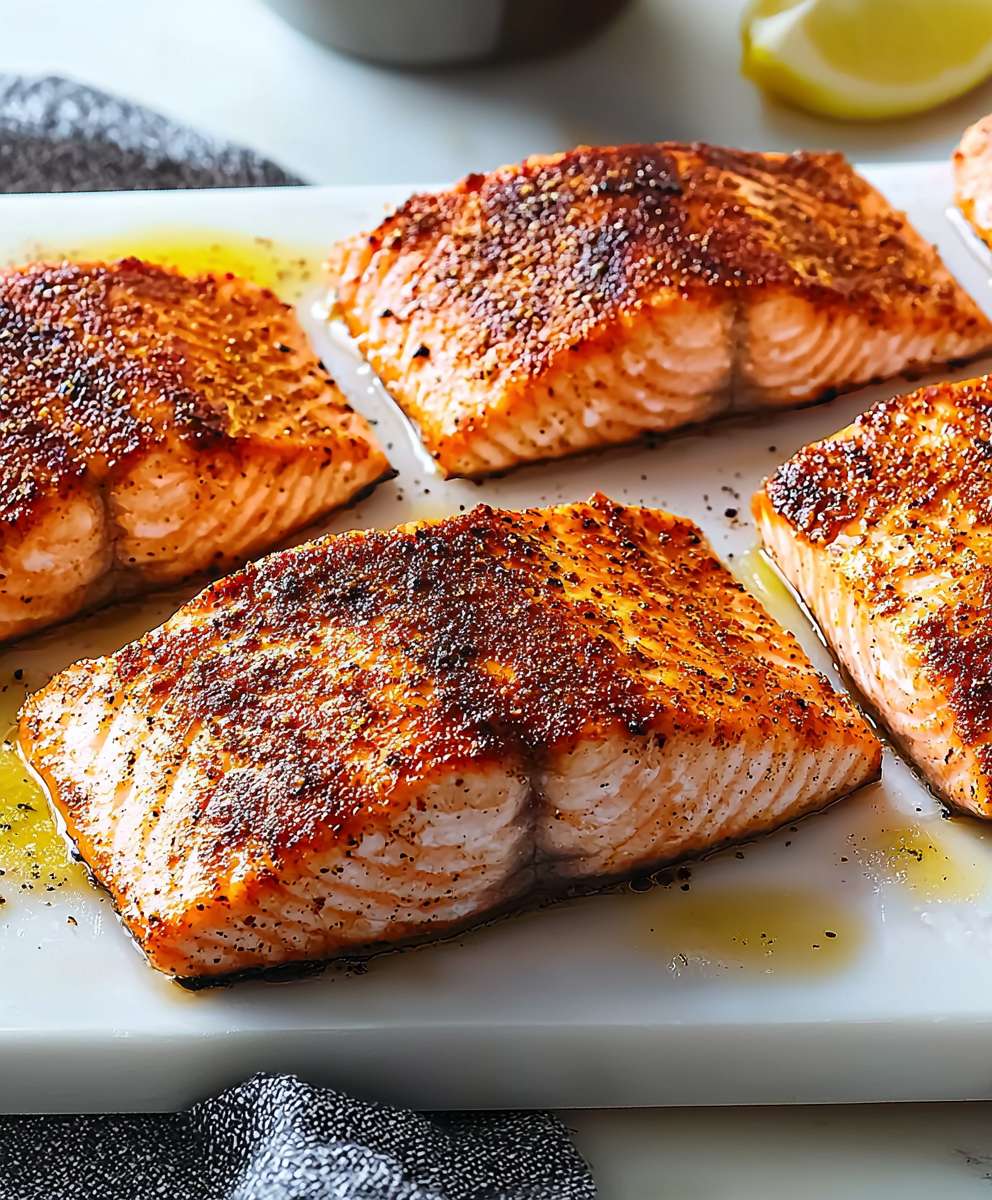 gebackener Lachs einfach zubereiten