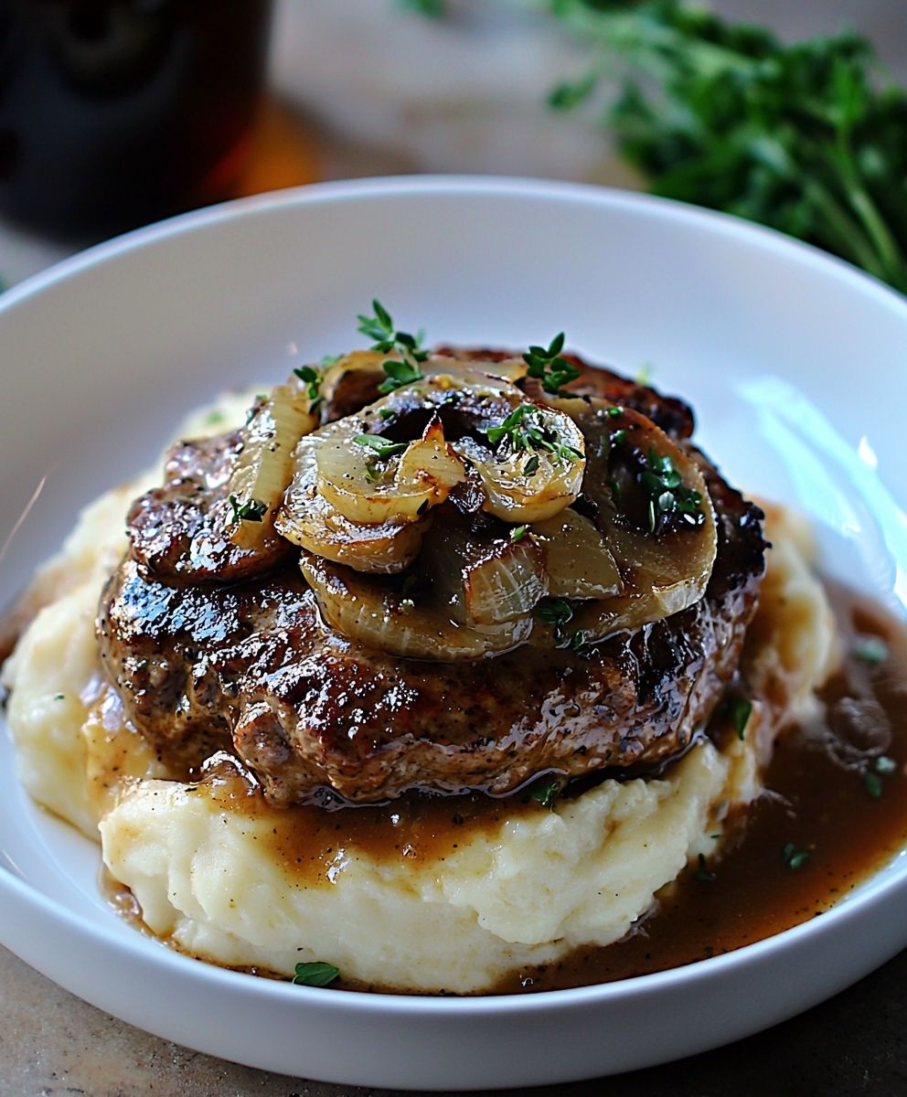 Salisbury Steak zubereiten