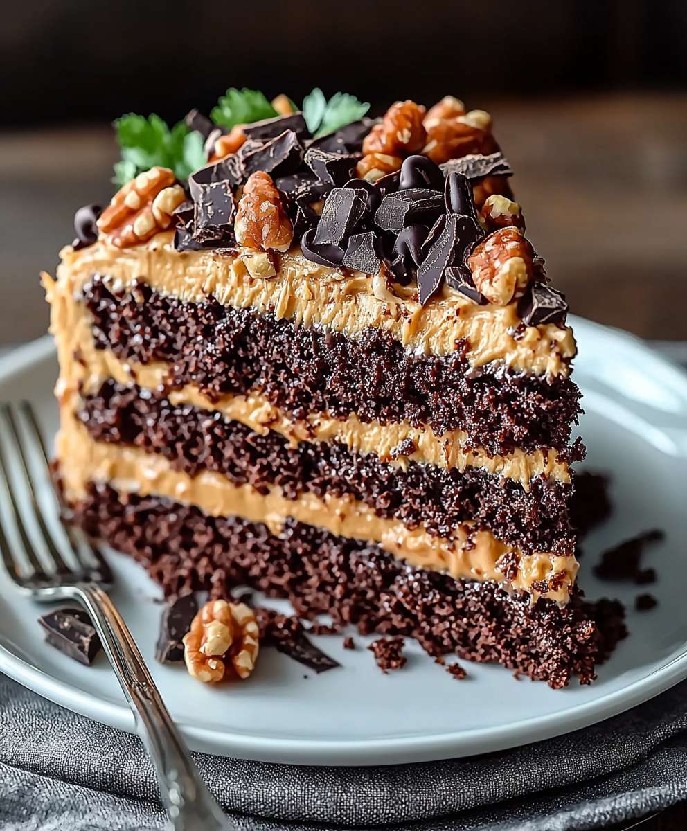 Deutscher Schokoladenkuchen