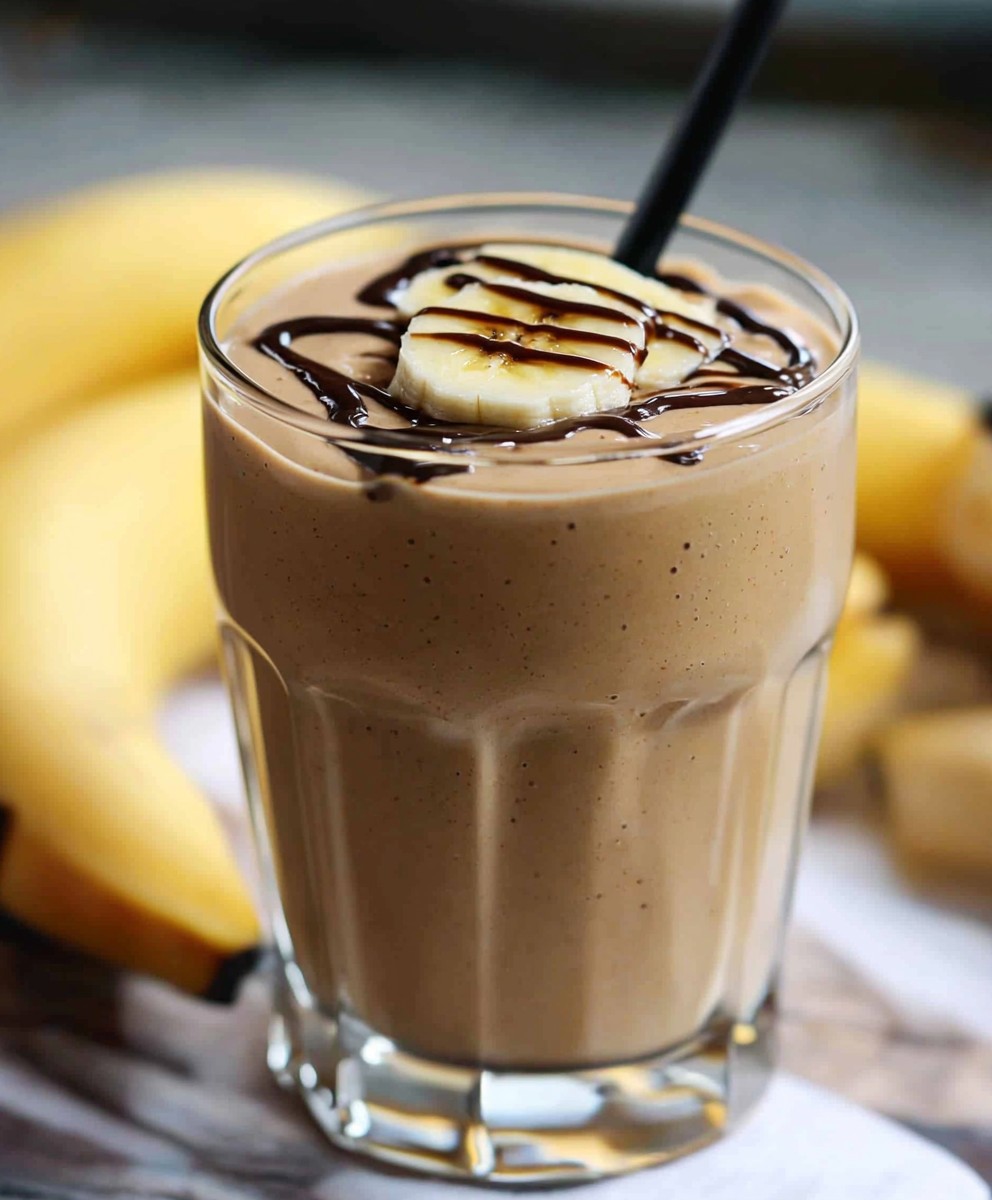 Sunbutter Bananen Milchshake