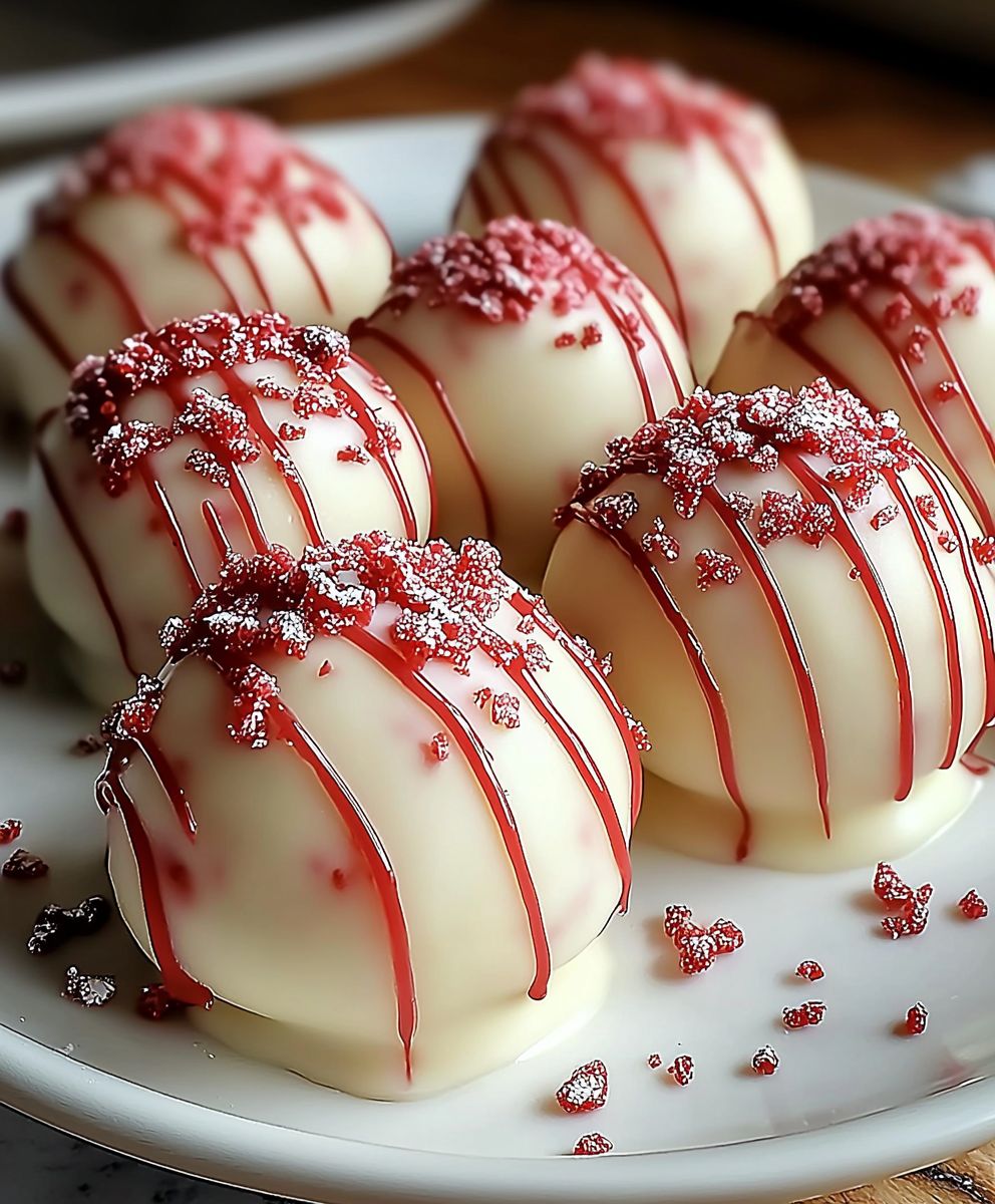 Erdbeer Käsekuchen Trüffel