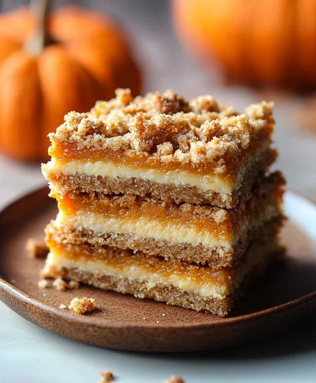 Kürbis Streusel Riegel