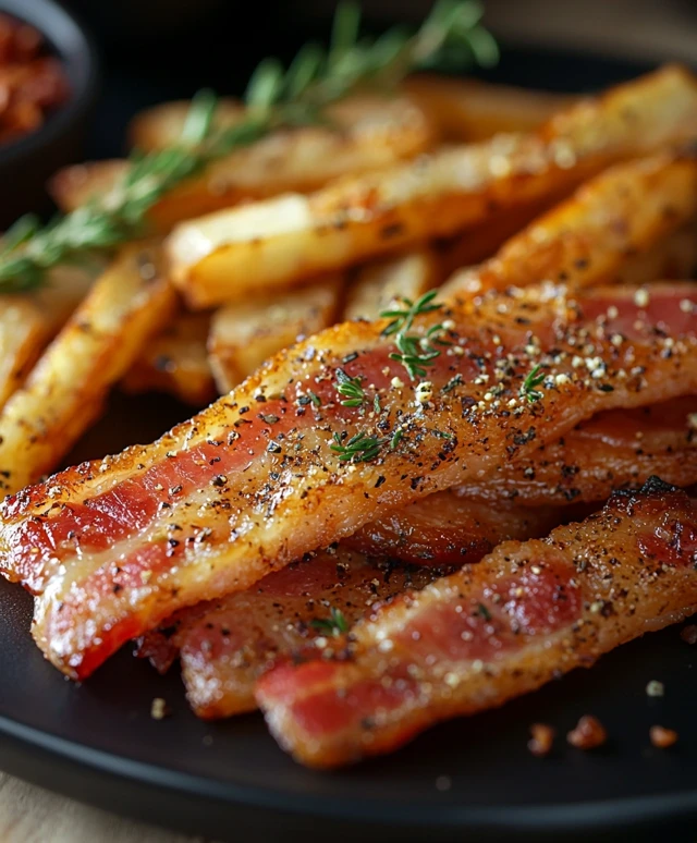 Cacio e Pepe mit Bacon